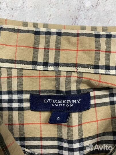 Burberry Shirt Nova Check Plated оригинал клетка