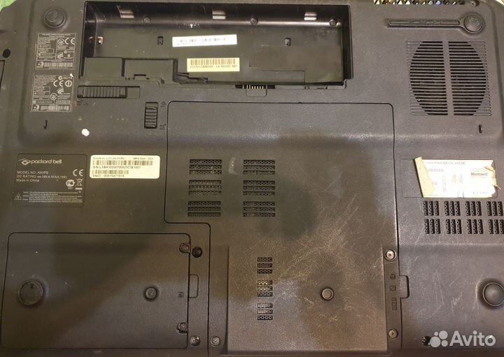 Ноутбук packard bell easynote Lj 75