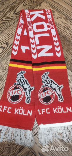 Шарф футбольный фк Кëльн Германия