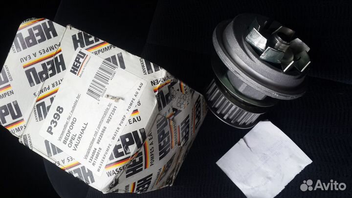 Водяной насос (помпа) Opel, Daewoo Hepu P398