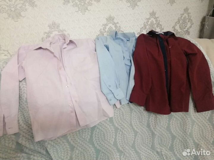 Рубашки на рост 128 для мальчика