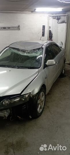Mazda 6 2.3 AT, 2004, битый, 220000км