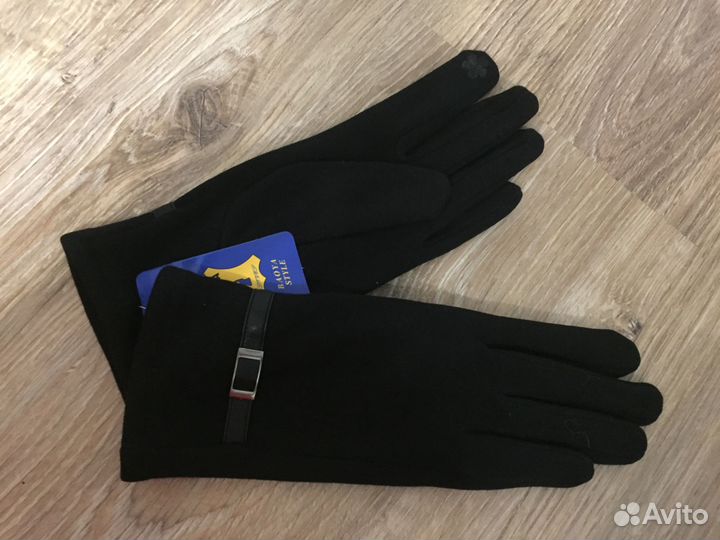 Перчатки трикотажные на ворсине размер 6 и 8