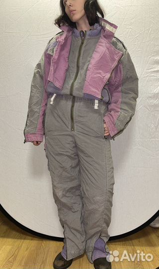 Винтажный горнолыжный комбинезон