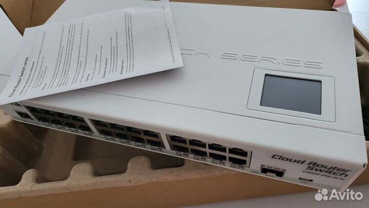 Коммутатор MikroTik Cloud Router Switch CRS125-24G