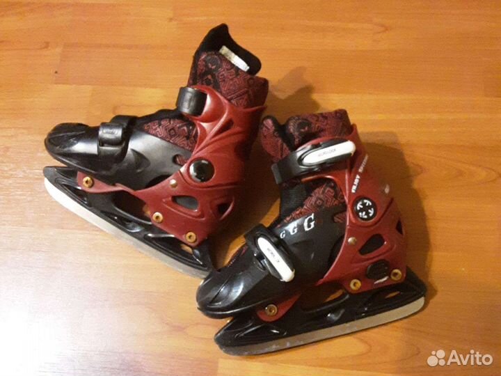 Детские раздвижные коньки размер 29-32