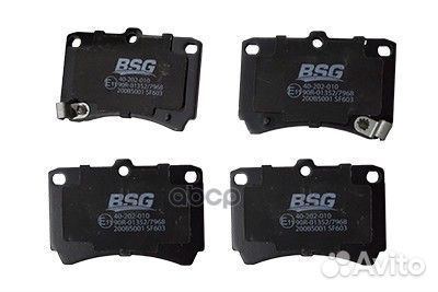 Комплект тормозных колодок перед BSG4020004