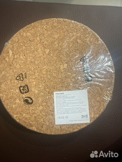 Подставка под горячее пробковая