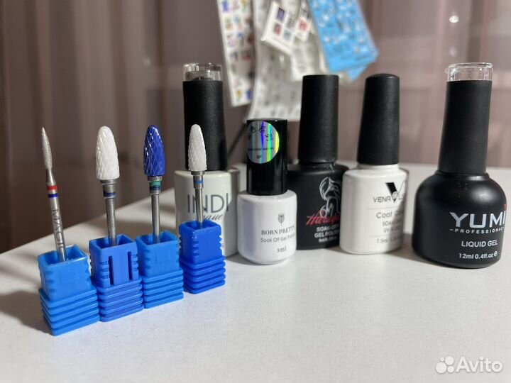 Для ногтей гель-лак фрезы слайдеры