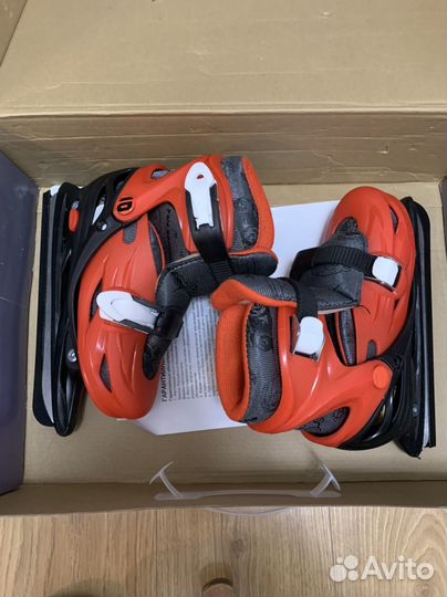 Коньки новые Atemi раздвижные 30-33