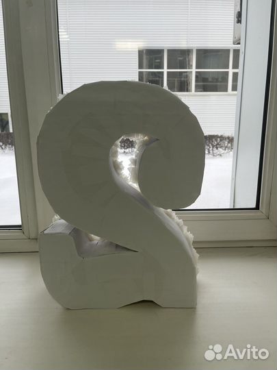 Цифра 2, 3 на день рождения