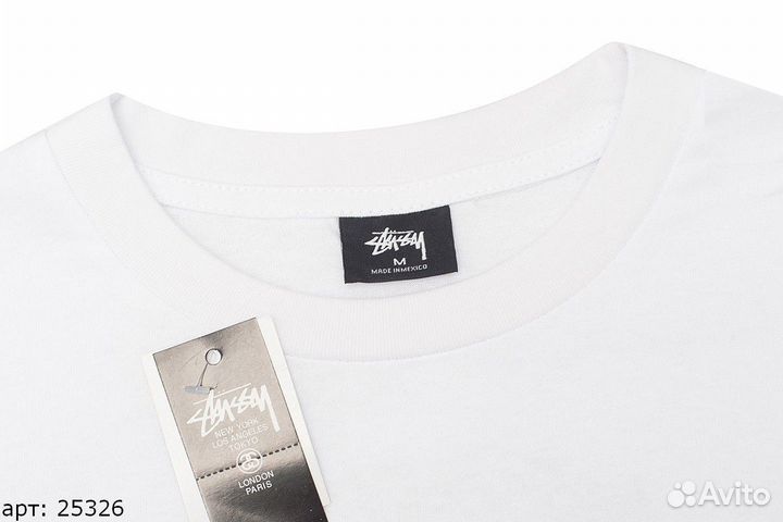 Футболка Stussy ant Белая