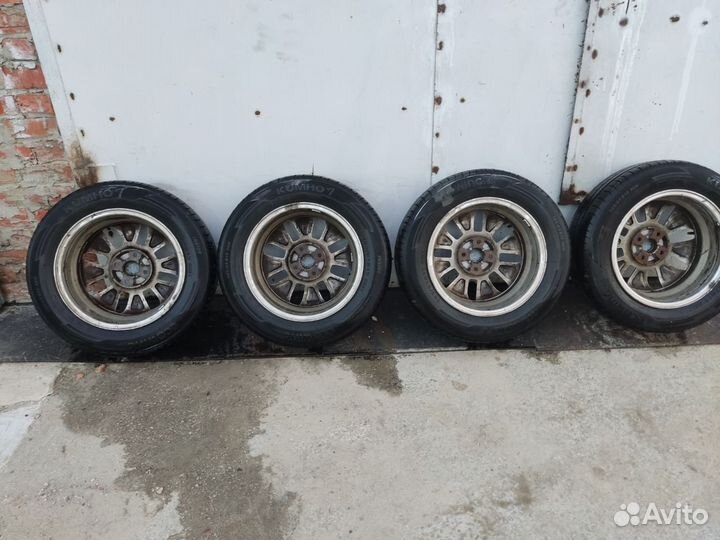 Диски литые R15 на kia rio IV с резиной