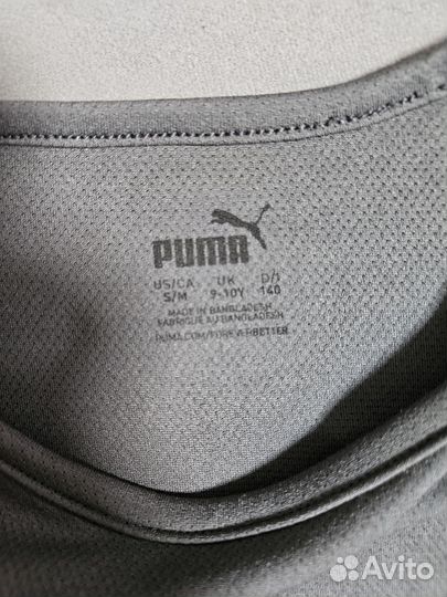 Футболка детская для мальчика 140 Puma