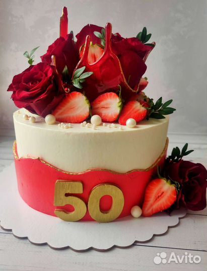 Торты/Торт Цифра/Капкейки/Меренговый рулет