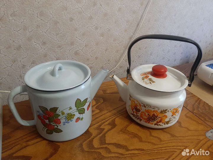 Эмалированная посуда СССР