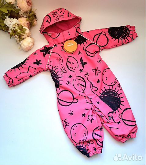 Комбинезон демисезонный для девочки новый