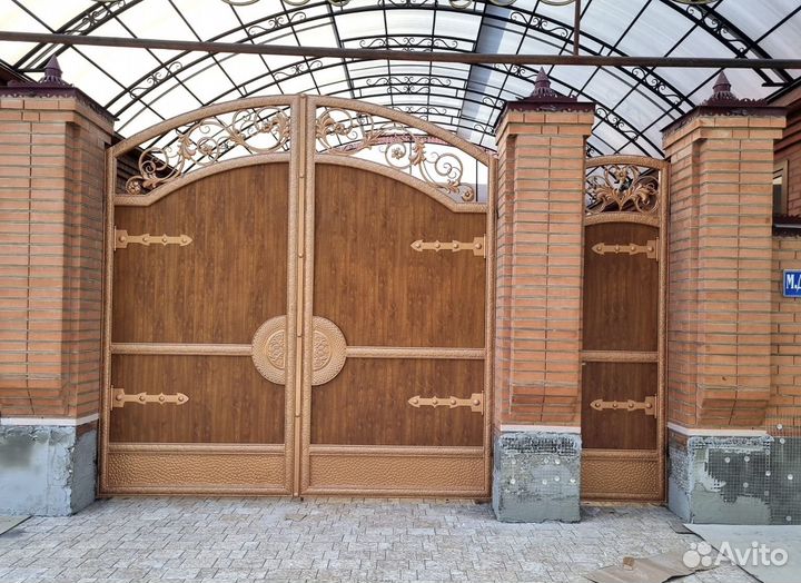 Кованые ворота