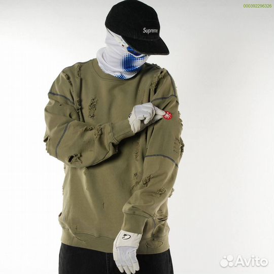 Свитшот cavempt рваный