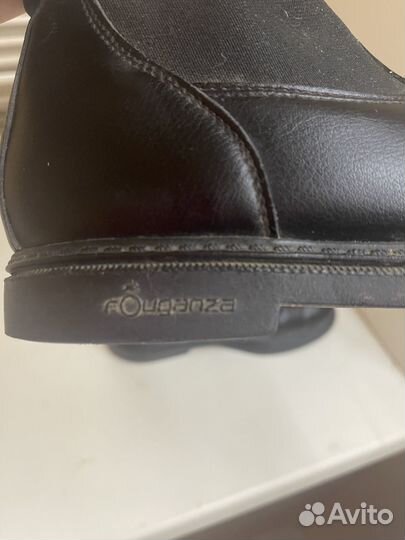 Ботинки утепленные для конного спорта 34