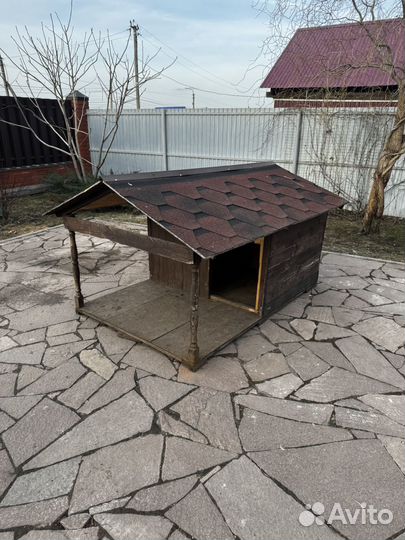 Будка для собаки утепленная
