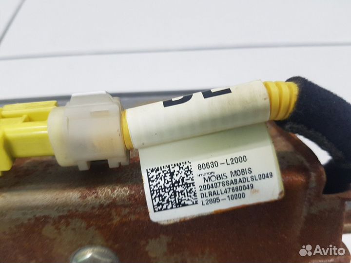 Подушка безопасности пассажира задняя левая