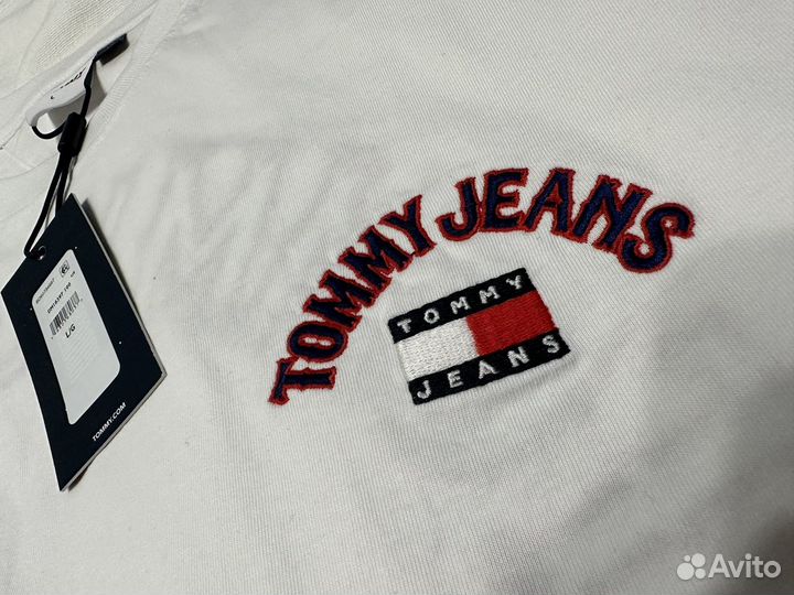 Футболка Tommy jeans оригинал M оверсайз