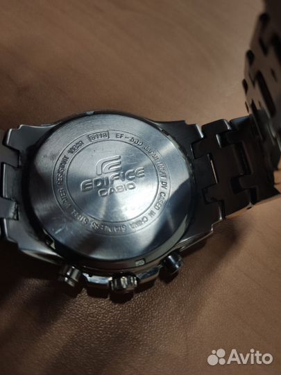 Наручные часы casio edifice EF-539D-1A