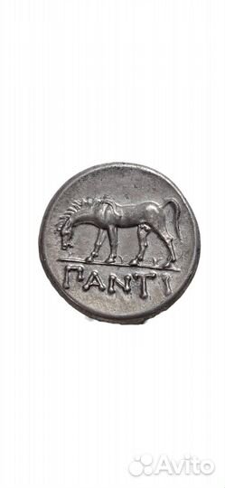 Монета античная коллекция монет статер