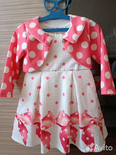 Платье для девочки 92