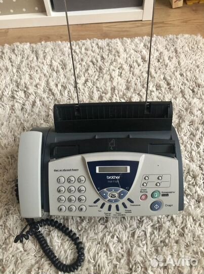 Телефон Факс Brother на обычной бумаге