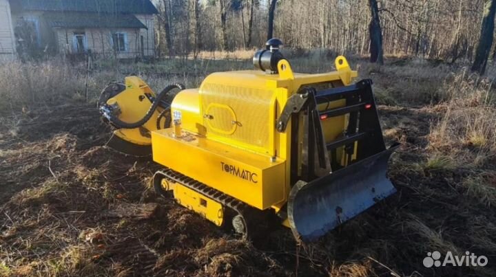 Измельчитель пней самоходный