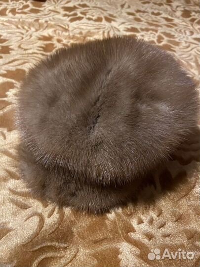 Шапка норковая женская