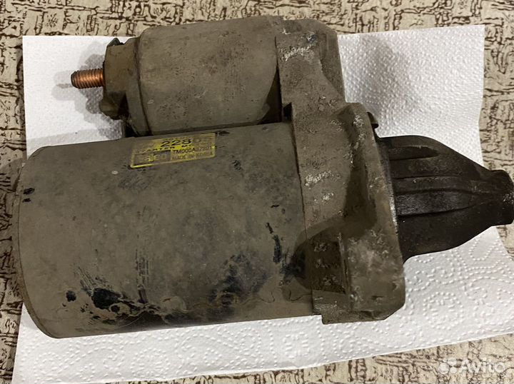 Стартер с дефектом