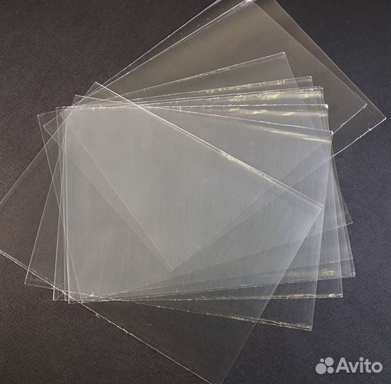 Пакеты прозрачные (В упаковке 100 шт)