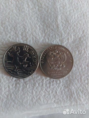 Монеты 25 рублей Мультфильмы, Сочи,Футбол обмен