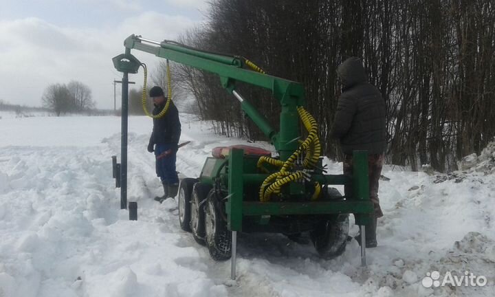 Винтовые сваи под ключ установка