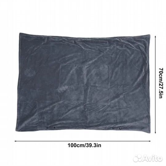 Теплое одеяло-шаль с USB-разъемом / 3 уровня нагре