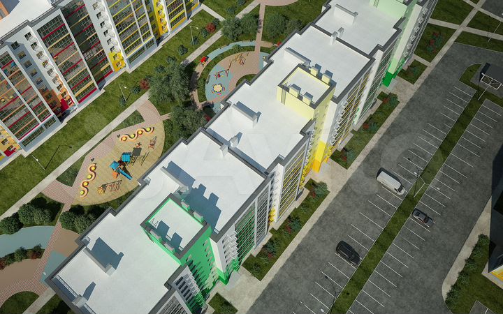 1-к. квартира, 44 м², 4/9 эт.