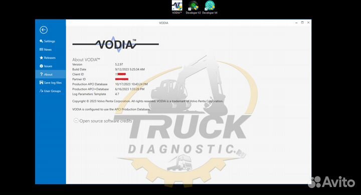 Volvo vodia penta 2023 5.2.97