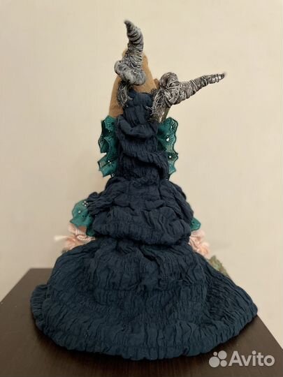 Интерьерная коллекционная кукла - Болотная фея