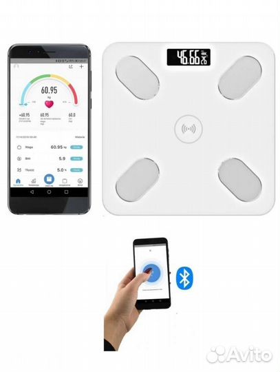 Умные напольные весы с Bluetooth