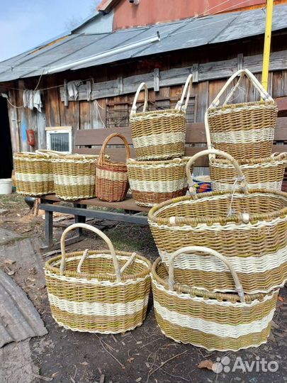 Плетеные корзинки