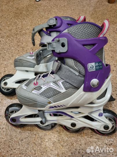 Ролики детские 29 32 + защита