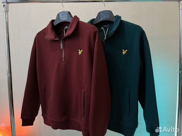 Кофта полузамок lyle scott