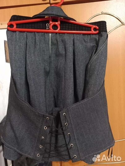 Школьная форма серая