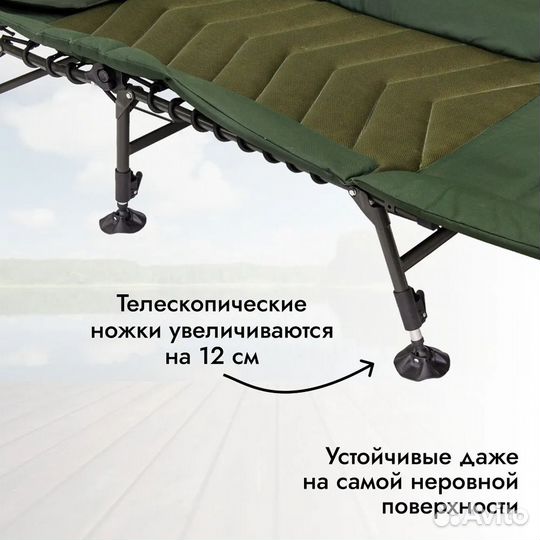 Карповая кровать раскладушка Condor до 150 кг