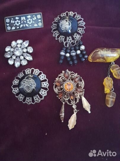 Брошь винтаж