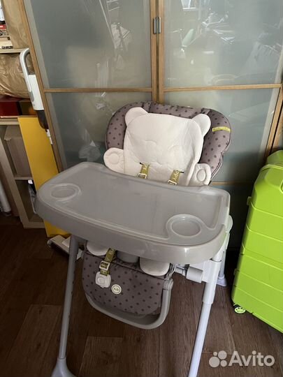 Стульчик для кормления happy baby
