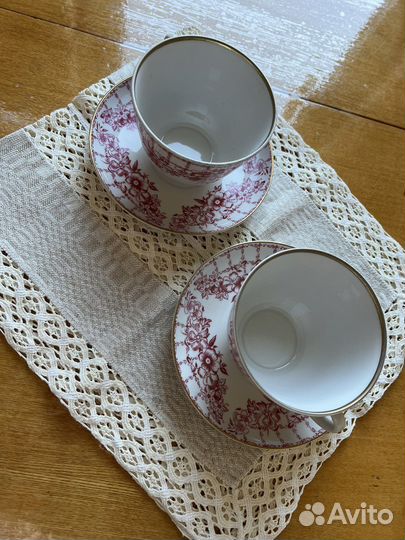 Кружки с блюдцами лфз